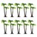 HOMEMAXS 10Pcs Decorative Aquarium Trees Wear-resistant Artificial Trees Delicate Model Trees