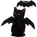 Pet Cat Costume Halloween Bat Wings Pet Costumes Pet Apparel for Small Dogs and Cats Collar Cosplay Bat Costume