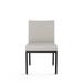 Darby Home Co Driggers Upholstered Dining Chair Faux Leather/Fabric in Gray/Black | 33.25 H x 19.5 W x 24 D in | Wayfair