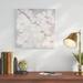 Charlton Home® 'Cherry Blossoms I' Acrylic Painting Print on Canvas in Orange/Red | 28 H x 28 W x 1.5 D in | Wayfair