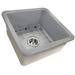 Birch Lane™ Marisol 18" L x 18" W Undermount Kitchen Sink Fireclay in White | Wayfair 37DCB3A1E93C4067B7E40C522DF0BDDE