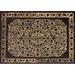 Ahgly Company Indoor Rectangle Oriental Brown Industrial Area Rugs 5 x 8
