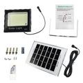 JLLOM 100W LED Solar Flood Light Security Spot Wall Yard Outdoor Street Lamp 409LEDs with Remote Control Outdoor Solar Light