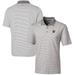 Men's Cutter & Buck Gray Baltimore Orioles Forge Tonal Stripe Stretch Polo