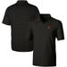 Men's Cutter & Buck Black San Francisco Giants Forge Pencil Stripe Stretch Polo