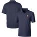 Men's Cutter & Buck Navy Minnesota Twins Forge Pencil Stripe Stretch Polo