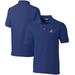 Men's Cutter & Buck Blue Atlanta Braves Big Tall Advantage Tri-Blend Pique Polo