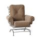 Woodard Terrace Patio Chair w/ Cushions in Gray | 43 H x 40 W x 39.25 D in | Wayfair 790065-72