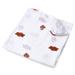 Infant White Oklahoma State Cowboys 47'' x Muslin Swaddle Blanket