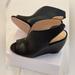 Jessica Simpson Shoes | Jessica Simpson Black Open Toe Wedge | Color: Black | Size: 7