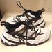 Michael Kors Shoes | Michael Kors Size 13 Nick Mesh And Leather Trainer Sneaker | Color: Black/White | Size: 13