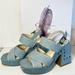 Jessica Simpson Shoes | Jessica Simpson Jean Heel Pumps | Color: Blue | Size: 7.5