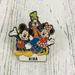 Disney Jewelry | Disney Mickey Mouse Goofy Minnie Mouse Pin Nina Personalized Name Wdw Vtg | Color: Blue/Gold | Size: Os