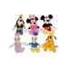 Disney Toys | New Disney Mickey & Friends Plush Doll Toy Hands Stick Together 6-Dolls 11" | Color: Black | Size: 11 Inches