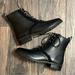 Kate Spade Shoes | Kate Spade Raquelle Fur Trim Combat Boots Size 7 Nwot | Color: Black/Gold | Size: 7