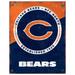 Chicago Bears 13" x 20" Two-Tone Established Date Metal Sign