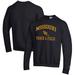 Men's Champion Black Missouri Tigers Track & Field Icon Powerblend Pullover Sweatshirt