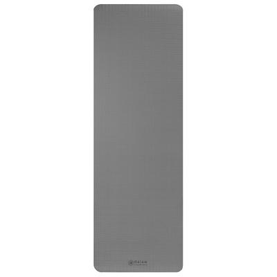 GAIAM - Essentials Fitness Mat 10 mm - Yogamatte Gr 61 cm x 183 cm x 1 cm grau