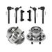 1992-1994 Chevrolet Blazer Front Wheel Hub Assembly and Tie Rod End Kit - Detroit Axle