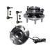 2009-2010 Hummer H3T Front Wheel Hub and Sway Bar Link Kit - Detroit Axle