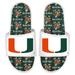 Youth ISlide Miami Hurricanes Team Pattern Gel Slide Sandals