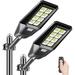 c&g home Solar Powered LED Street Light | 40.9 H x 11 W in | Wayfair m400