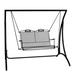 Woodard Briarwood Porch Swing Metal | 23.5 H x 44.75 W x 24.75 D in | Wayfair 400179ST-48-79Y