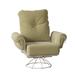 Woodard Terrace Swivel Outdoor Rocking Chair in Gray/Brown | 43 H x 40 W x 39.25 D in | Wayfair 790077-70-06N