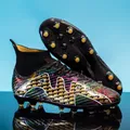 Chaussures de football pour hommes montantes respirantes pour entraînement compétition sport