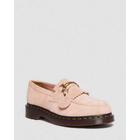 Dr. Martens Men's Adrian Snaffle Desert Oasis Suede Loafers in Pink/Cream, Size: 13