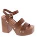 Madden Girl Greenvil - Womens 10 Brown Sandal Medium