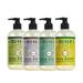 Mrs. Meyers Clean Day Liquid Hand Soap 1 Pack Lemon Verbena 1 Pack Lavender 1 Pack Basil 1 Pack Honey Suckle 12.50 OZ each