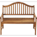 Patio Wise Personalized Foldable Acacia Wood Garden Bench 4 Foot Indoor/Outdoor Wooden Porch Patio & Park Seating