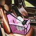 Shldybc Pet Car Seat Belt Booster Carrier Basket Dog Travel Bag Mat Foldable on Clearance( 40*30*25cm Pink)