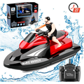 809 POR Rc Motorboat Rc Boat with High Speed Radio Remote Control Electric Racing Boat 2.4Ghz Waterproof Toy For Kids Boys And Girls