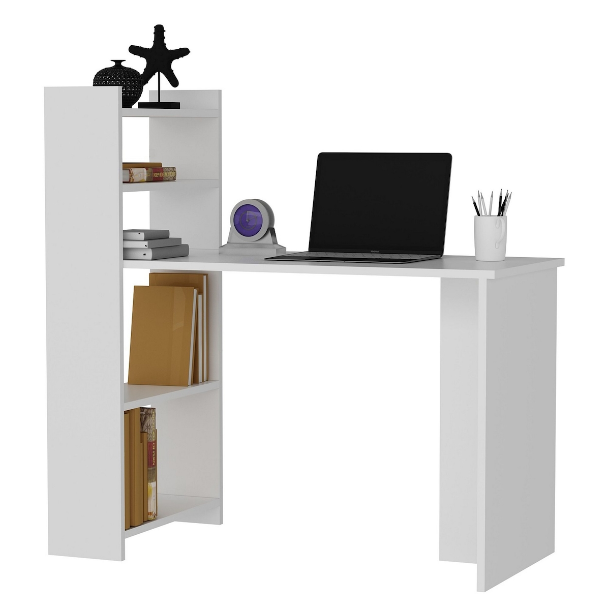 Skye Decor, Enna- Enna OLV, Weiß, Couchtische, 110x110x50 cm, 100% Melaminbeschichtete Partikelplatte Image