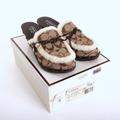 Coach Shoes | Coach Ruthie Monogram Faux Fur Wooden Clogs | Color: Brown/Tan | Size: 8.5