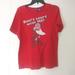 Disney Tops | Disney Grumpy's "Dont Start With Me" Women's Red Short Sleeve Tshirt Size 1x | Color: Red | Size: 1x