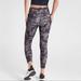 Athleta Pants & Jumpsuits | Athleta Lightning Camo High Rise 7/8 Tights | Color: Black/Gray | Size: S