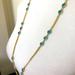 Kate Spade Jewelry | Kate Spade Blue & Gold Chain Necklace Nwt & Box | Color: Blue/Gold | Size: Os