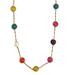 Kate Spade Jewelry | Kate Spade 2009 Holiday Collection Vintage Bead Rosary Station Necklace | Color: Gold | Size: Os