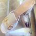 Gucci Shoes | Gucci Women’s Horsebit Slides | Color: White | Size: 10