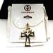 Giani Bernini Jewelry | Giani Bernini 18kt Gold Over Sterling Silver 18 Inch Cross Necklace | Color: Gold/Silver | Size: Os