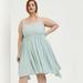 Torrid Dresses | Brand New Torrid Mint Blue Skater Dress | Color: Blue | Size: 1x