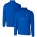 Men's Cutter & Buck Royal Toronto Blue Jays Traverse Stretch Quarter-Zip Pullover Top
