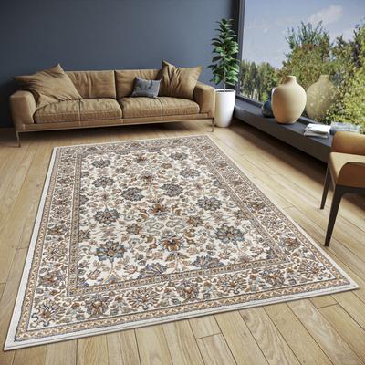 Teppich HANSE HOME "Saraceni", beige (creme), B:160cm H:8mm L:235cm, Polypropylen (PP), Jute, Polyester, Teppiche, Läufer, Orientalisch, Kurzflor, Wohnzimmer, Schlafzimmer, Esszimmer Image