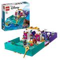LEGO Disney Prinzessin Die kleine Meerjungfrau Märchenbuch Spielzeug zum Bauen für Kinder, Mädchen und Jungen ab 5 Jahren mit Arielle und Prinz Erik Mikro-Puppen, 2023 Film 43213