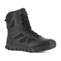 Reebok Sublite Cushion Waterproof 8 inch Soft Toe Tactical Boot w/Side Zip - Men's Black 8.5W 690774395350