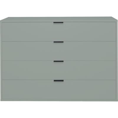 Kommode MÄUSBACHER "Bonnie TOPSELLER", grün (pine grün matt), B:119cm H:87cm T:45cm, Holzwerkstoff, Sideboards, Höhenverstellbare Kommode Image