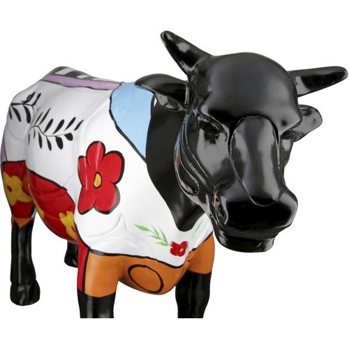 "Tierfigur CASABLANCA BY GILDE ""Skulptur Cow"" Dekofiguren Gr. B/H/T: 63 cm x 39 cm x 18 cm, bunt Tierfiguren"
